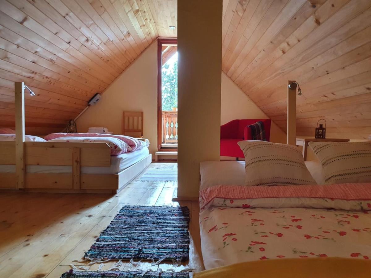 Mountain Eco Chalet Konjska Dolina On 1400 M Asl -Near Pokljuka Srednja Vas v Bohinju Exterior photo